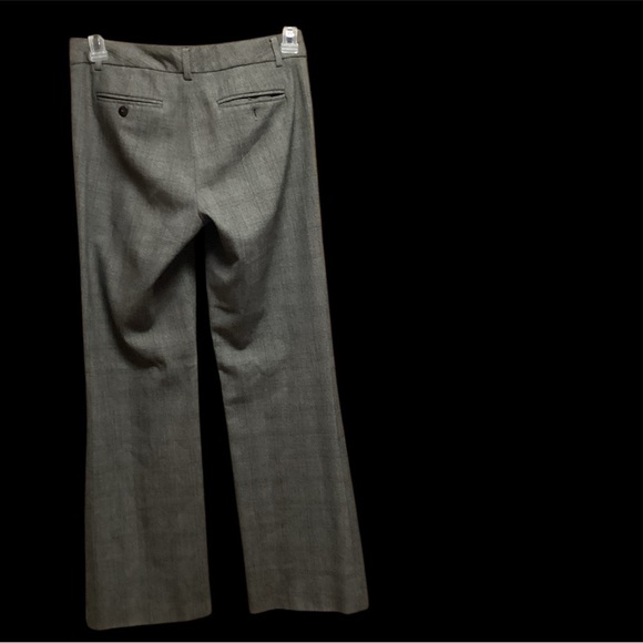 DALIA COLLECTION GRAY LT PLAID CAREER SLACKS SIZE 4 WITH 32” INSEAM, GENTLY WORN - Picture 2 of 3